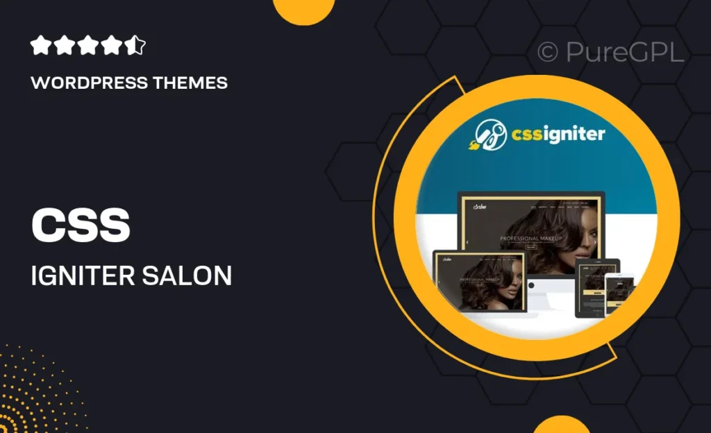 CSS Igniter Salon WordPress Theme 7 CSS Igniter Salon WordPress Theme