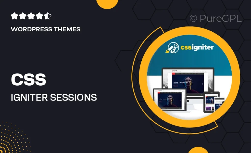 CSS Igniter Sessions WordPress Theme 6 CSS Igniter Sessions WordPress Theme