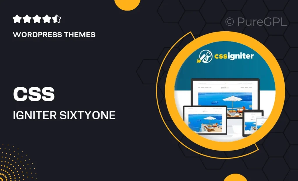 CSS Igniter SixtyOne WordPress Theme 14 CSS Igniter SixtyOne WordPress Theme