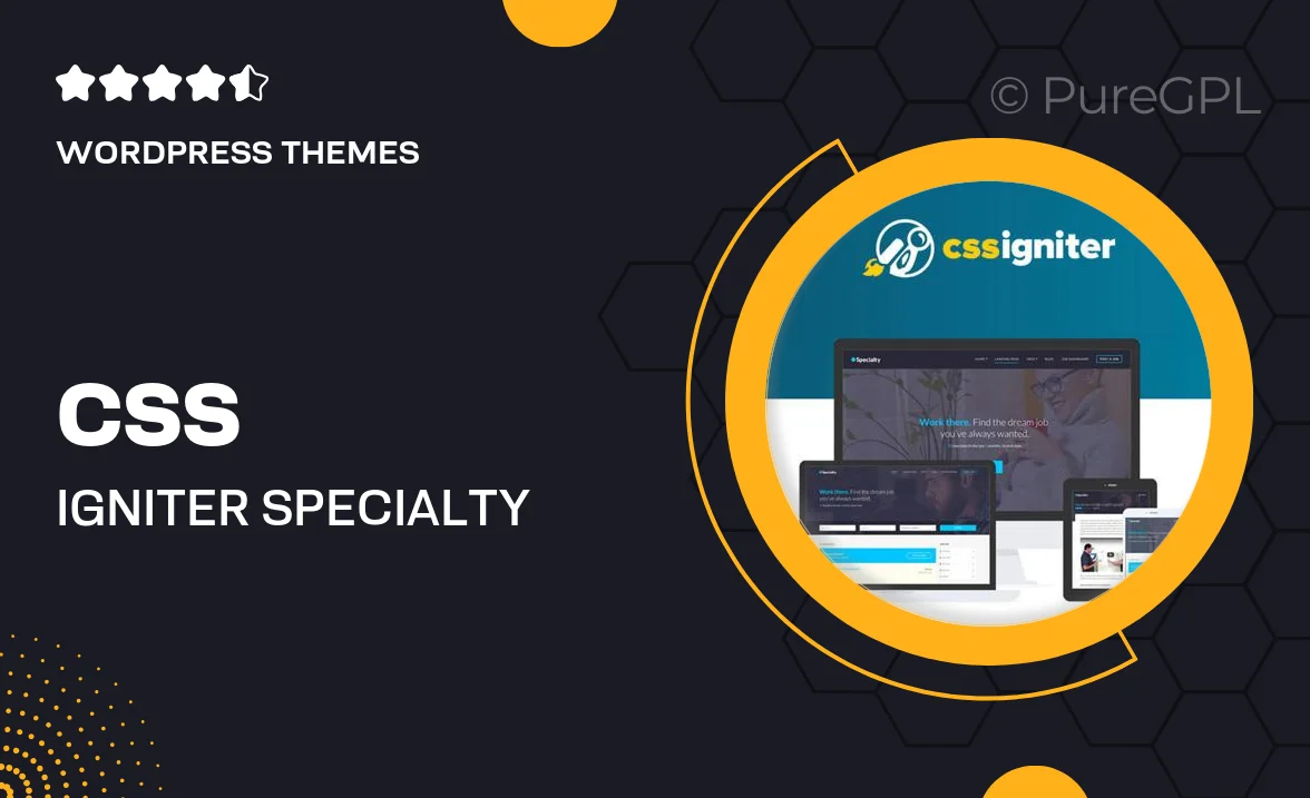 CSS Igniter Specialty WordPress Theme