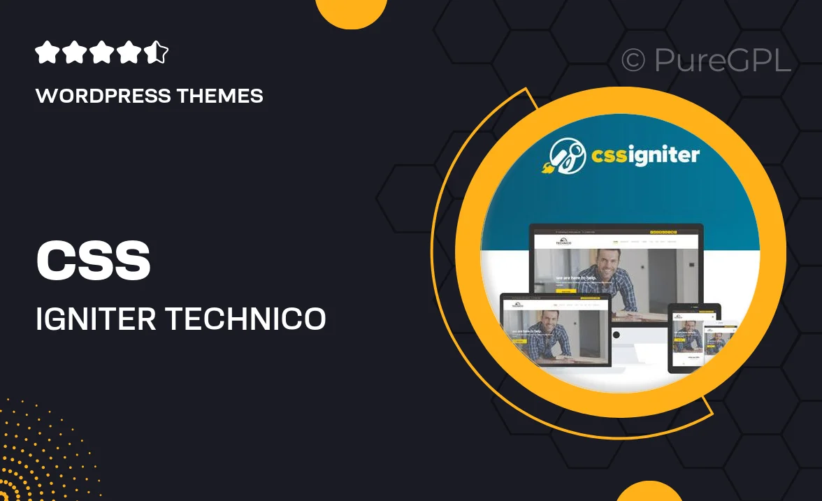 CSS Igniter Technico WordPress Theme