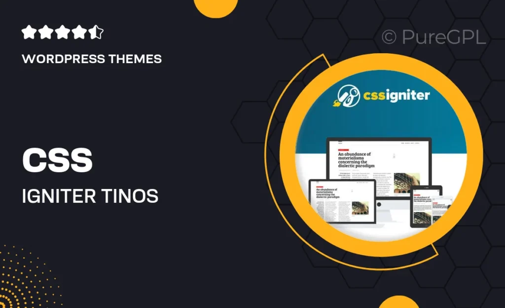 CSS Igniter Tinos WordPress Theme 2 CSS Igniter Tinos WordPress Theme