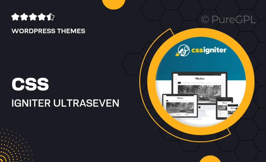 CSS Igniter Ultraseven WordPress Theme 3 CSS Igniter Ultraseven WordPress Theme