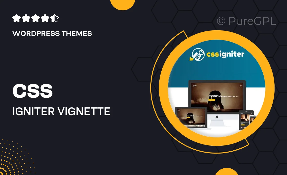 CSS Igniter Vignette WordPress Theme