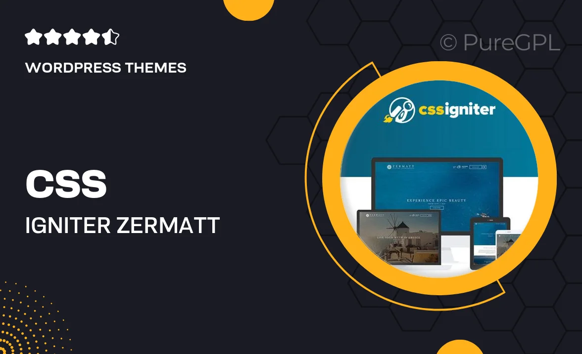 CSS Igniter Zermatt WordPress Theme