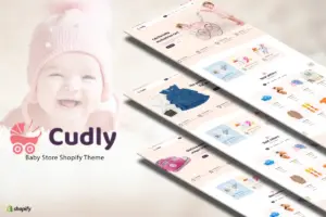 Cudly – Toys Store, New Born Babies Shopify Theme