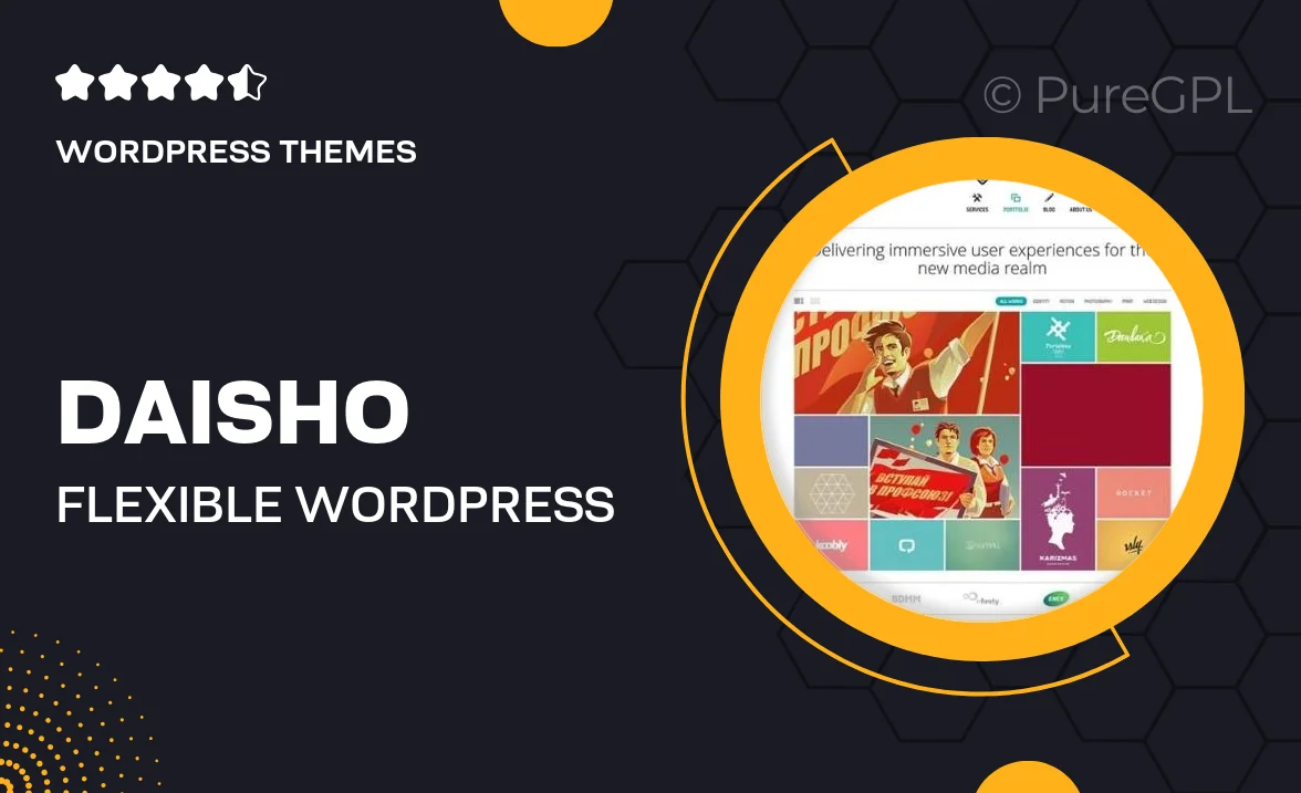 Daisho – Flexible WordPress Portfolio Theme