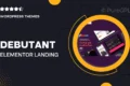 Debutant – Elementor Landing Page WP theme