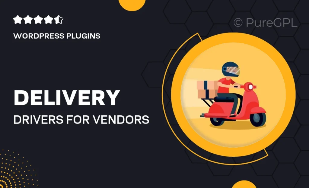 Delivery Drivers for Vendors MarketPlace 47 Delivery Drivers for Vendors MarketPlace