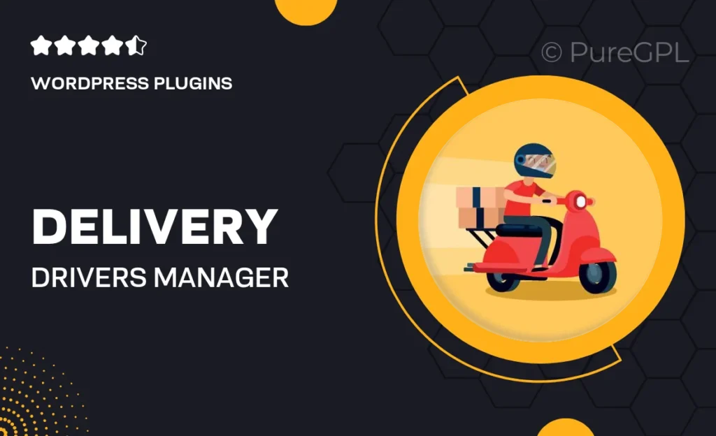 Delivery Drivers Manager 46 Delivery Drivers Manager