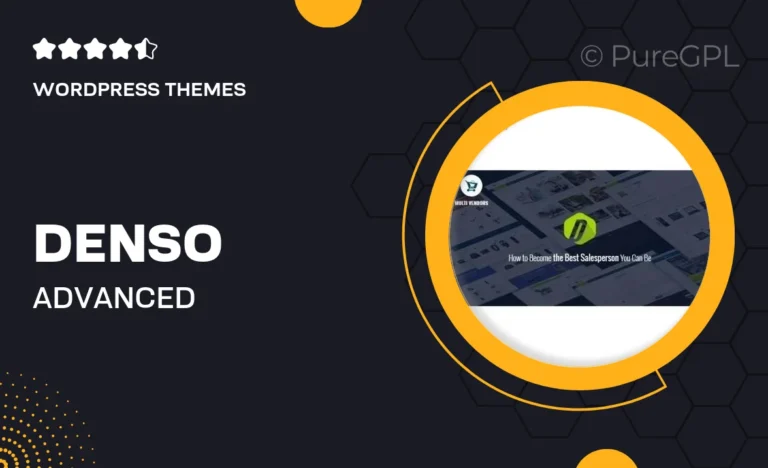 denso advanced electronics store woocommerce wordpress theme