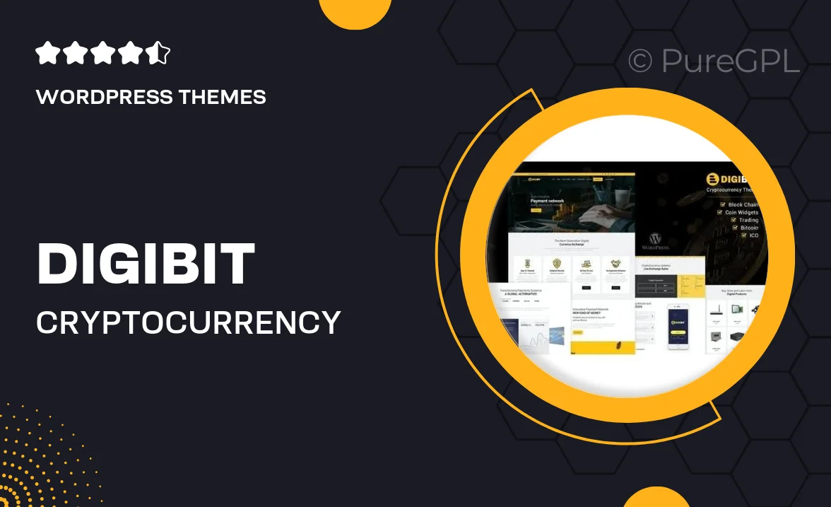 DigiBit – Cryptocurrency Mining WordPress Theme