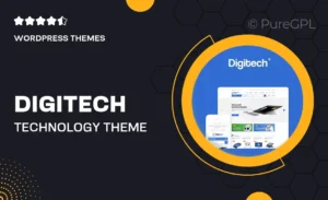 Digitech – Technology Theme for WooCommerce WordPress