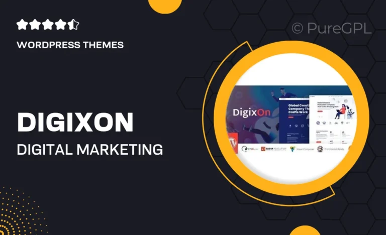 digixon digital marketing strategy consulting wp theme