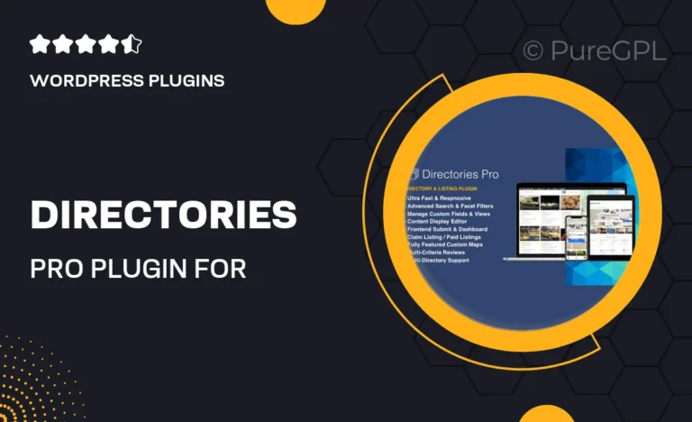 directories pro plugin for wordpress