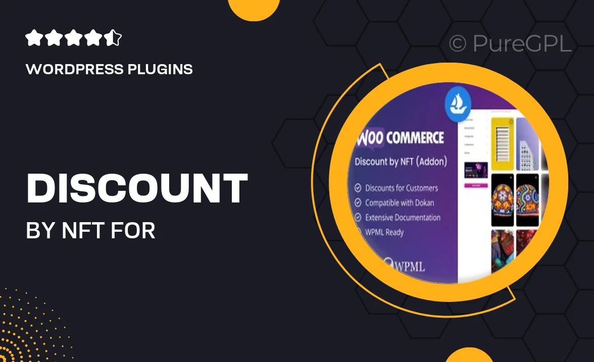 Discount by NFT for WooCommerce Addon