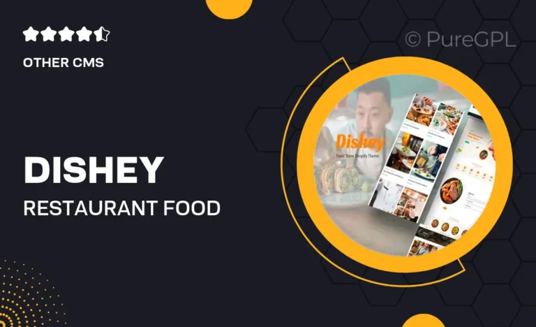 dishey restaurant food store shopify 2 0 theme