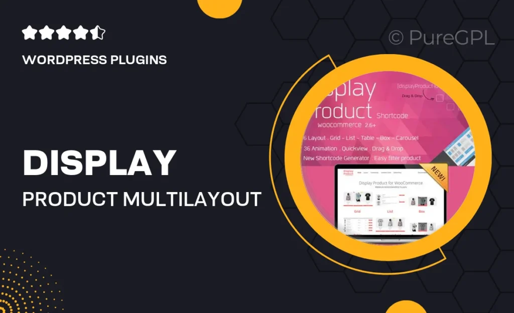 Display Product | Multi-Layout for WooCommerce 58 Display Product | Multi-Layout for WooCommerce