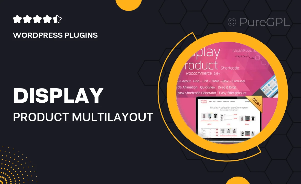 Display Product | Multi-Layout for WooCommerce