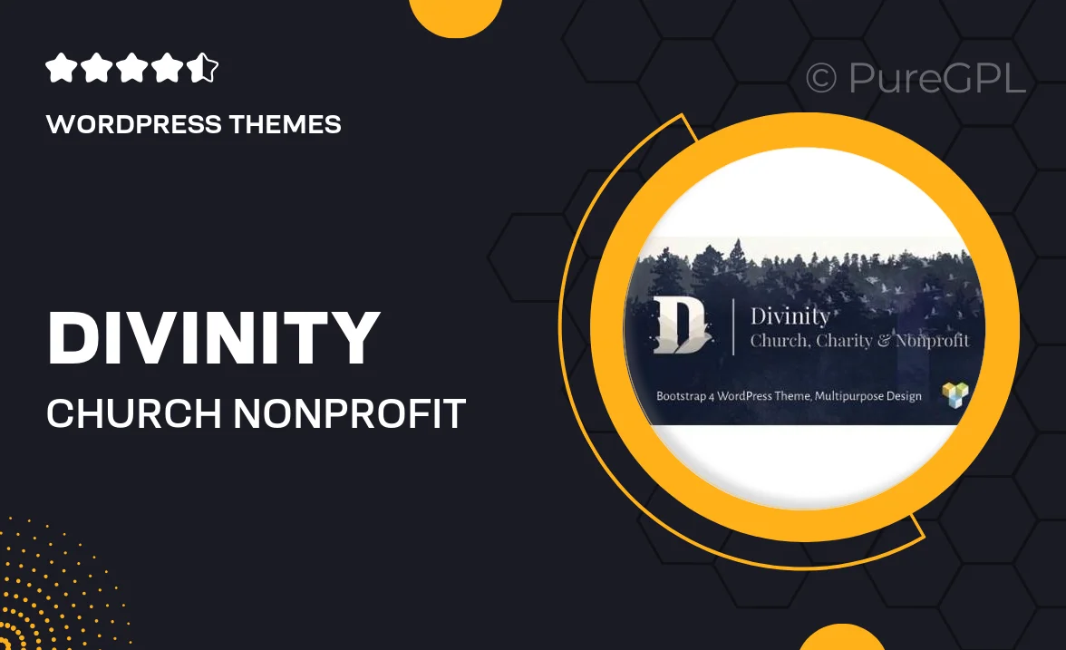 Divinity – Church& Nonprofit wordpress theme