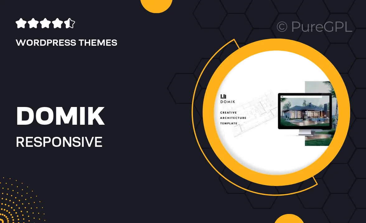 Domik – Responsive Architecture WordPress Theme