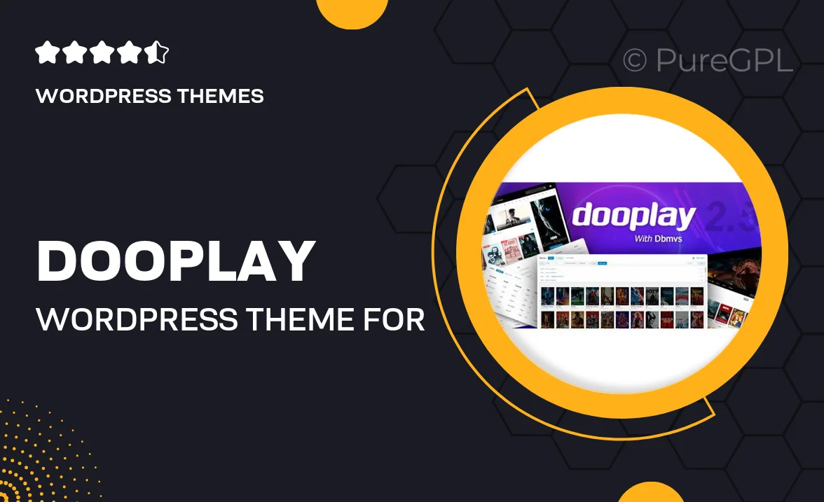 DooPlay – WordPress Theme for Movies and TVShows