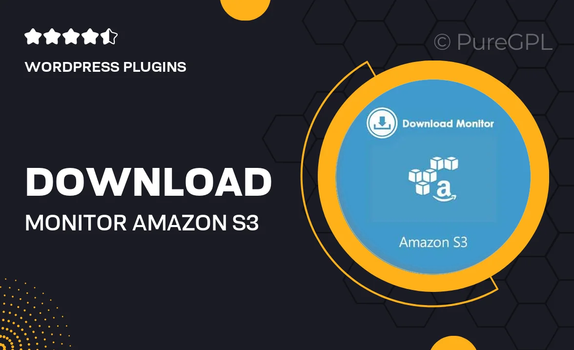 Download Monitor Amazon S3
