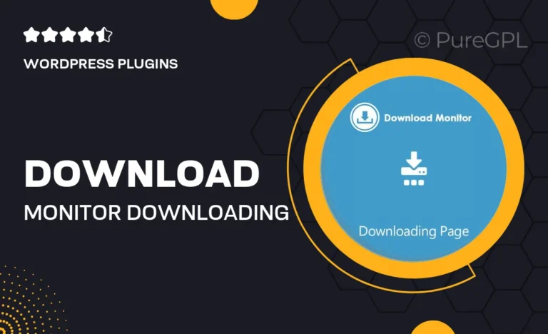 download monitor downloading page