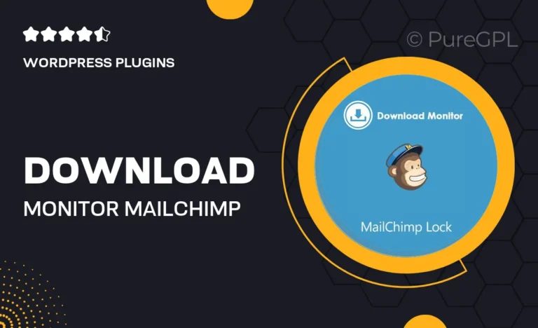 download monitor mailchimp lock