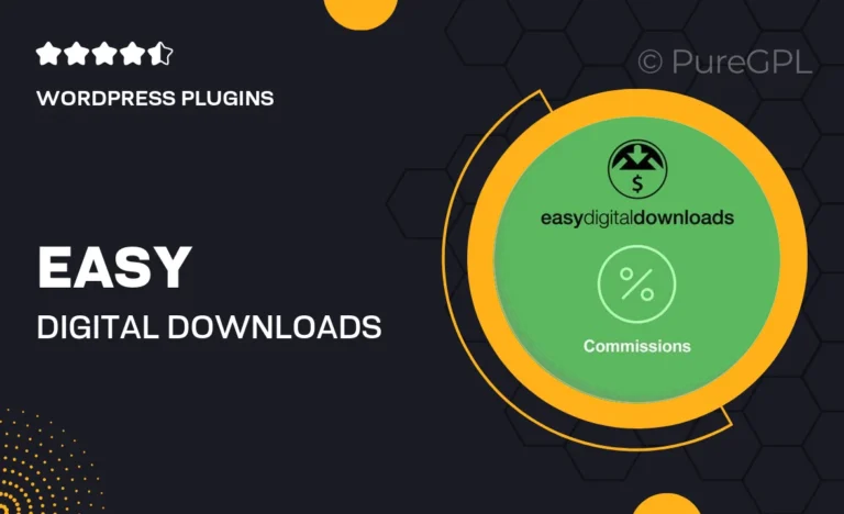easy digital downloads commissions