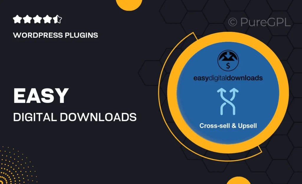 Easy Digital Downloads Cross-sell and Upsell 21 Easy Digital Downloads Cross-sell and Upsell