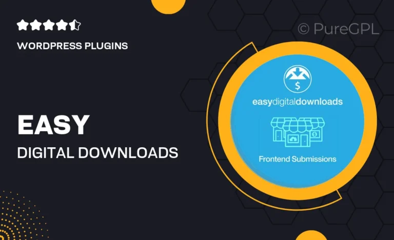 easy digital downloads frontend submissions