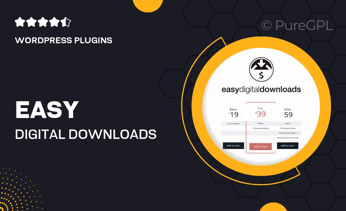 Easy Digital Downloads Pricing Tables