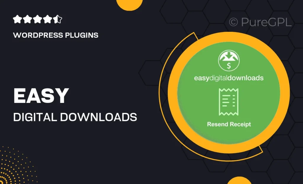 Easy Digital Downloads Resend Receipt 2 Easy Digital Downloads Resend Receipt