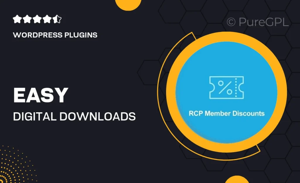 Easy Digital Downloads Restrict Content Pro Member Discounts Addon 24 Easy Digital Downloads Restrict Content Pro Member Discounts Addon