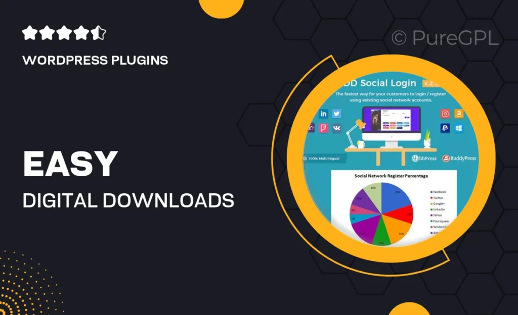 Easy Digital Downloads – Social Login 58 Easy Digital Downloads – Social Login