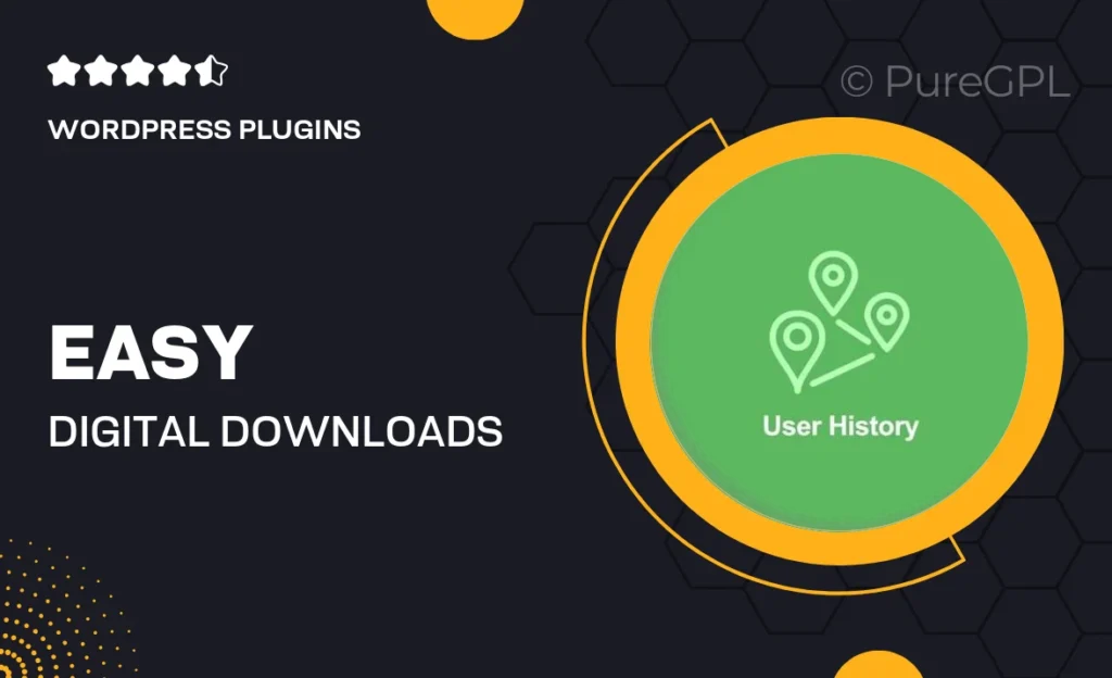 Easy Digital Downloads User History Addon 59 Easy Digital Downloads User History Addon