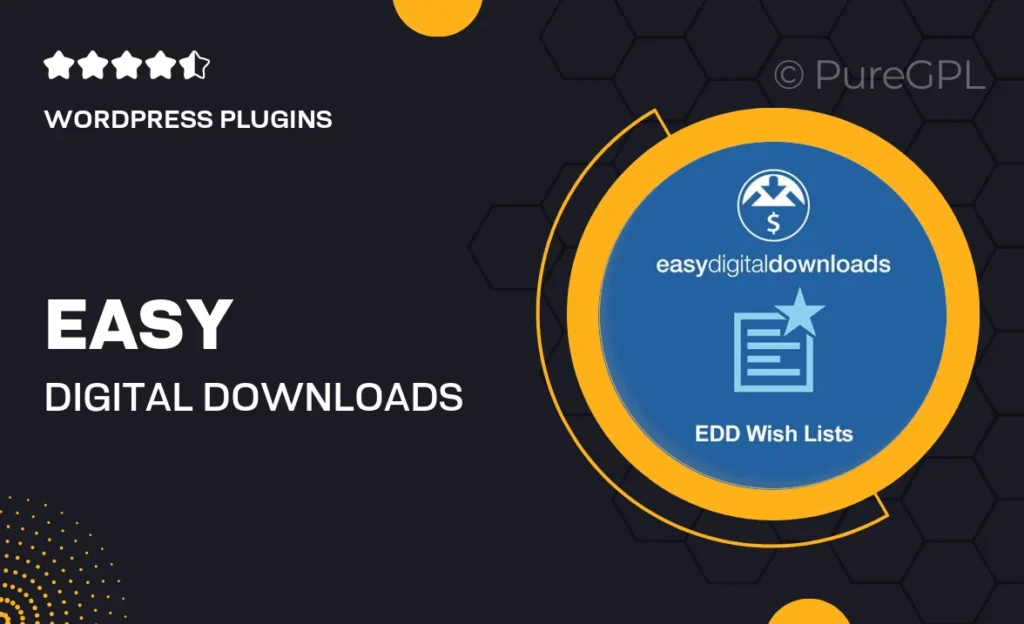 Easy Digital Downloads Wish Lists 54 Easy Digital Downloads Wish Lists