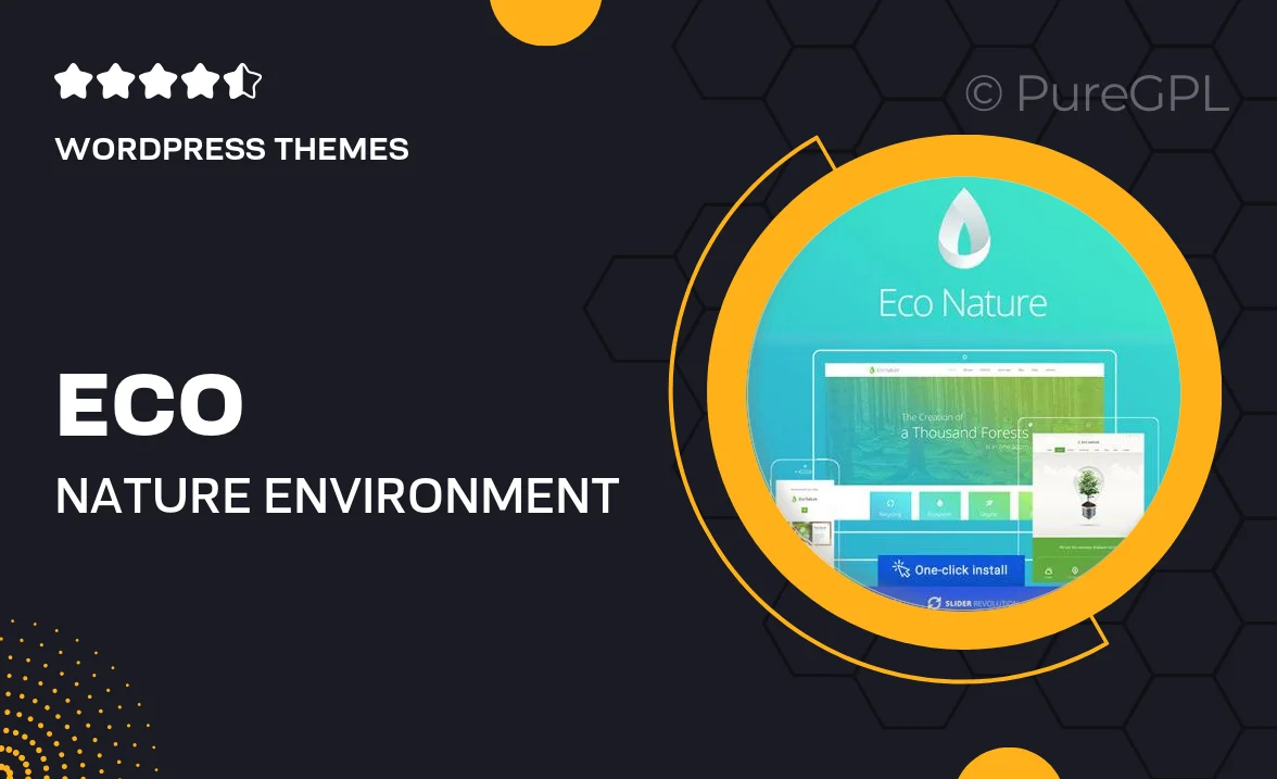 Eco Nature – Environment & Ecology WordPress Theme