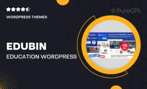 Edubin – Education WordPress Theme