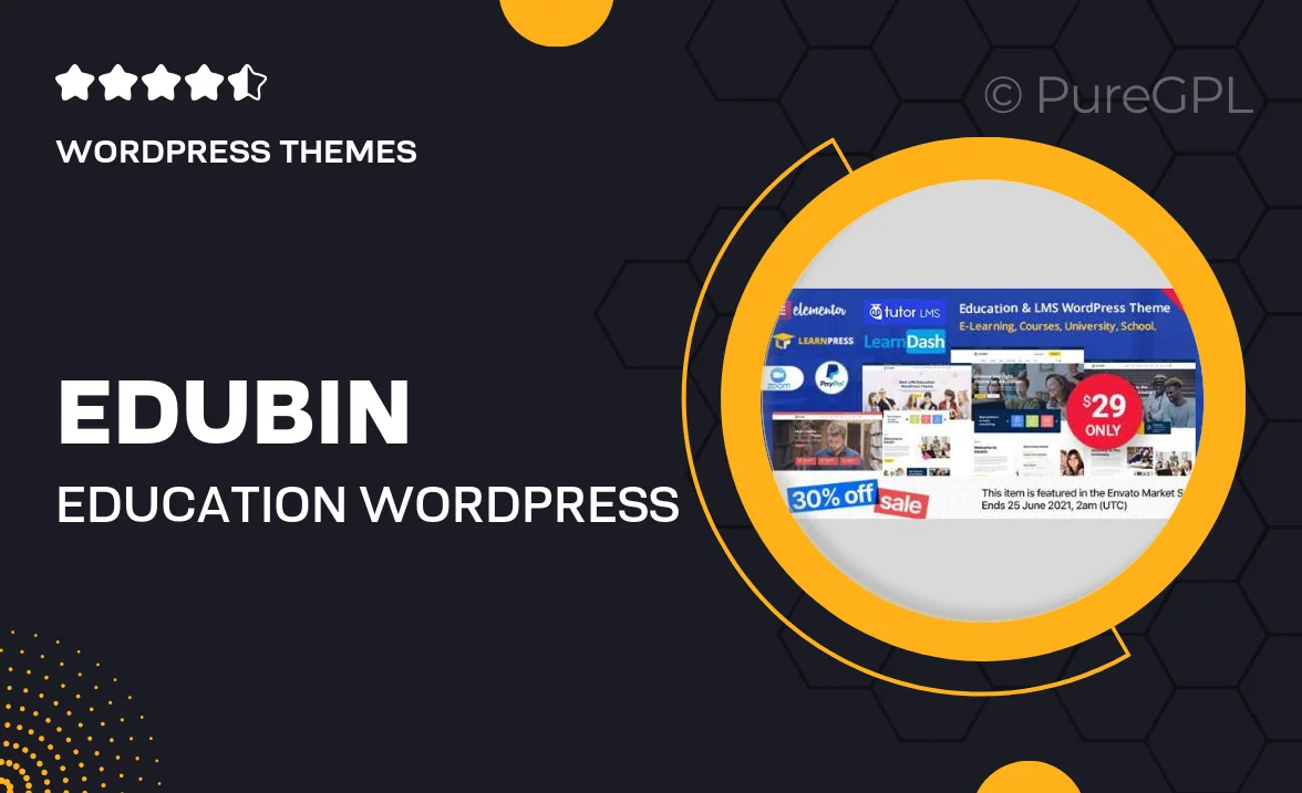 Edubin – Education WordPress Theme