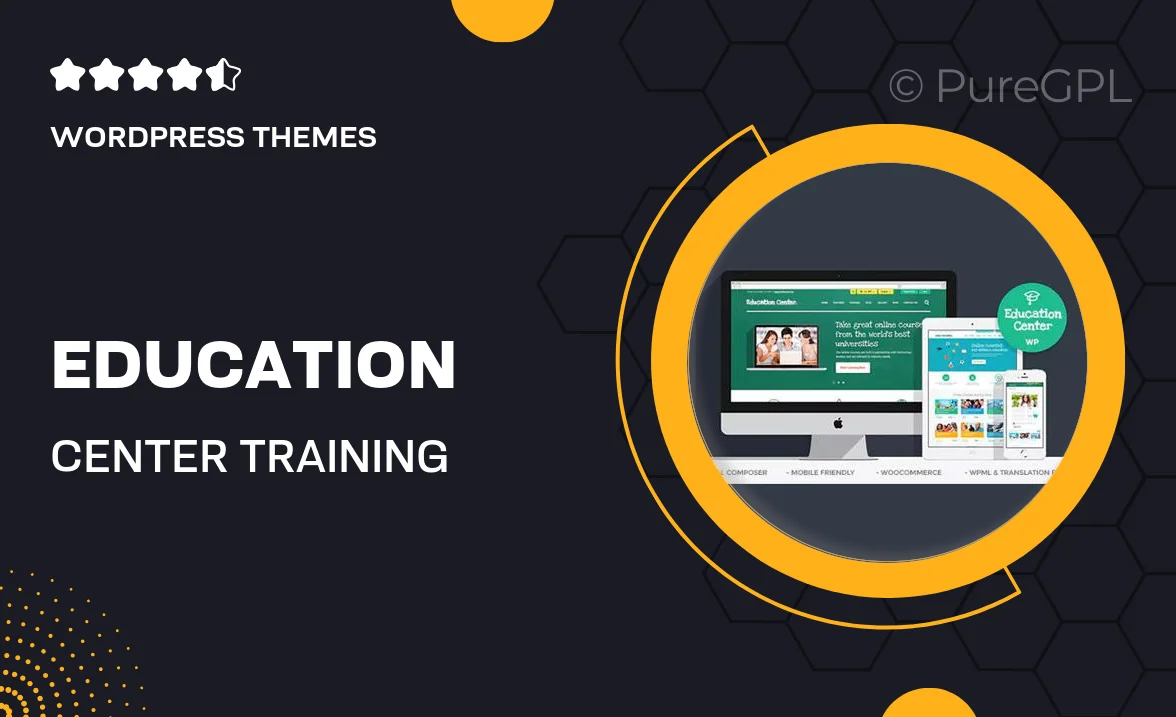 Education Center | Training Courses WordPress Theme