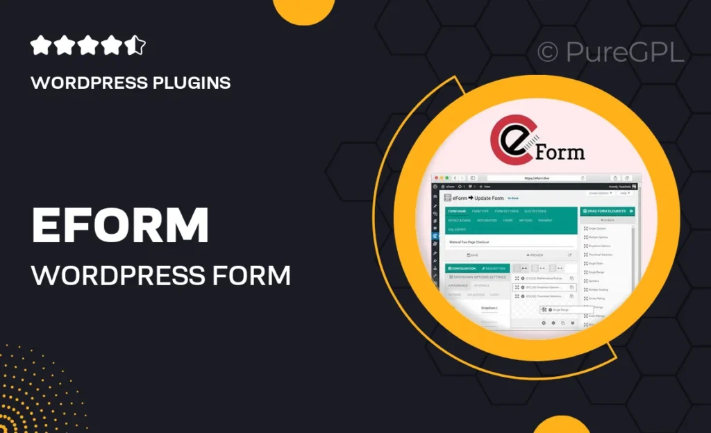 eForm – WordPress Form Builder 21 eForm – WordPress Form Builder