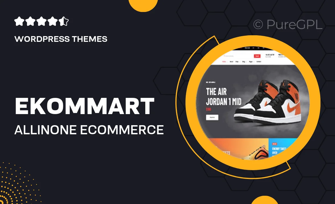 ekommart – All-in-one eCommerce WordPress Theme