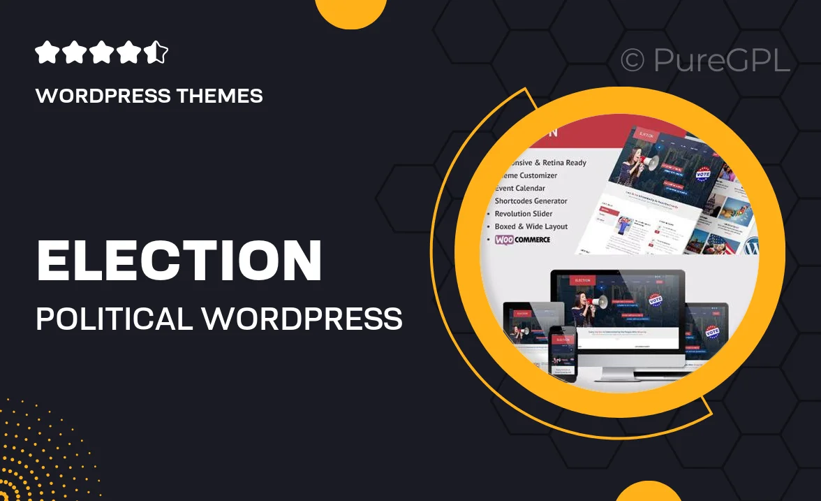 Election – Political WordPress Theme