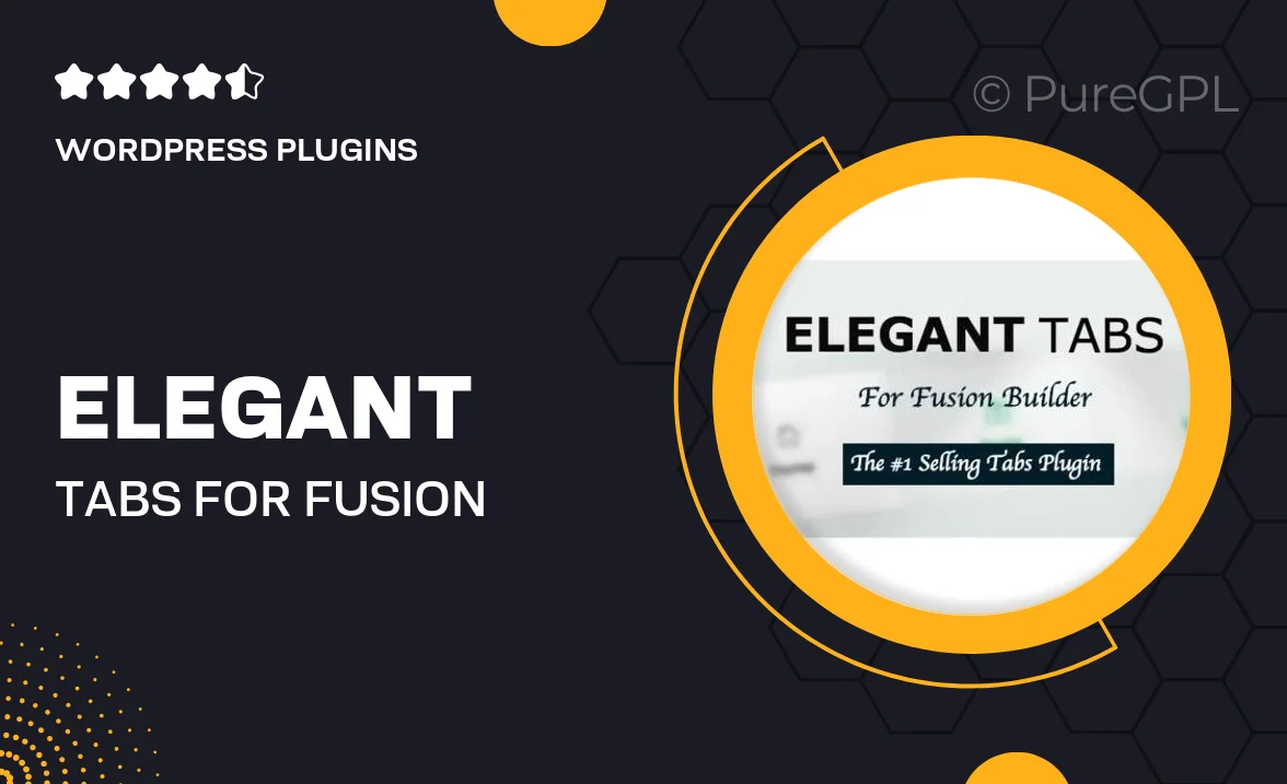 Elegant Tabs for Fusion Builder