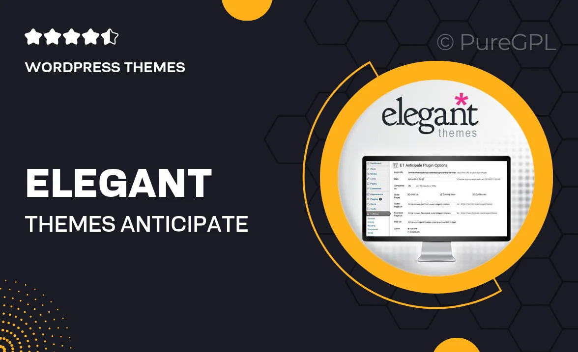 Elegant Themes Anticipate WordPress Plugin