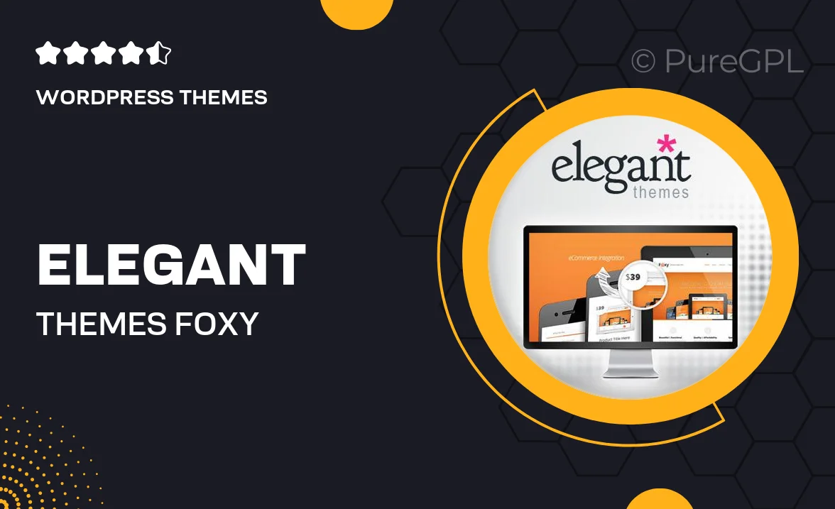 Elegant Themes Foxy WooCommerce Theme