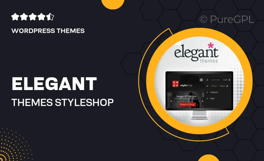 Elegant Themes StyleShop WooCommerce Theme 44 Elegant Themes StyleShop WooCommerce Theme