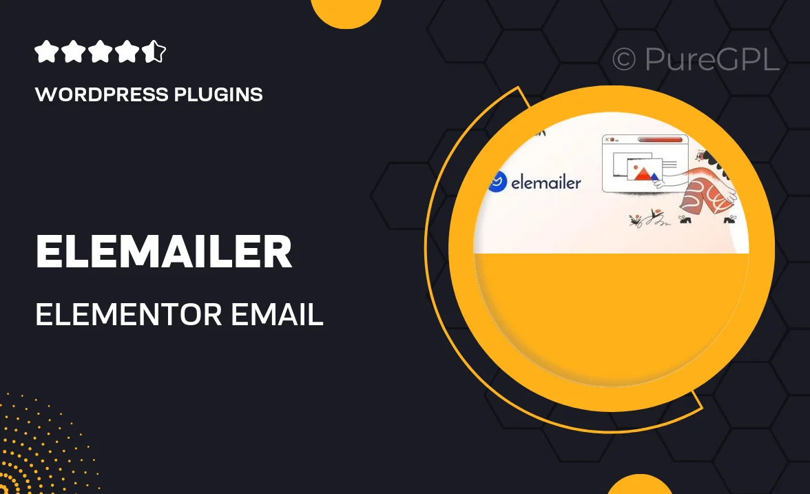 Elemailer – Elementor Email Template Builder
